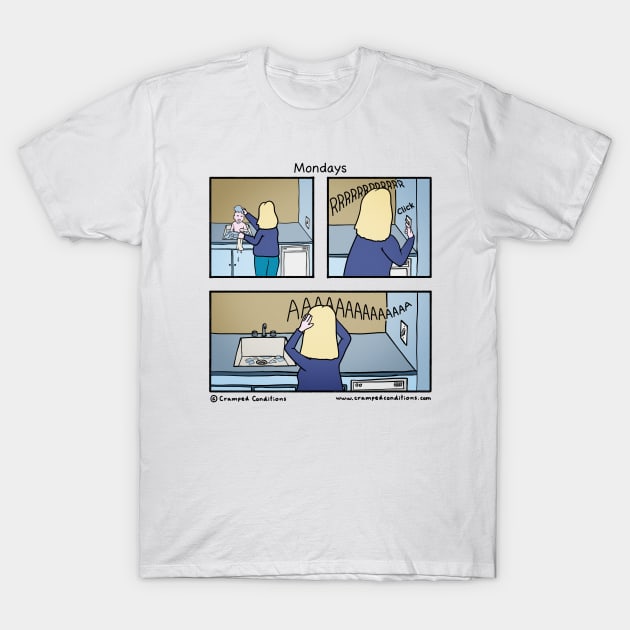 Mondays T-Shirt by crampedconditions